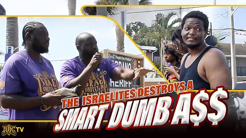 THE BIBLE CRUSHES THIS SMART, DUMBA$$