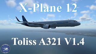 Toliss Airbus A321 V 1.4 | X-Plane 12 Beta