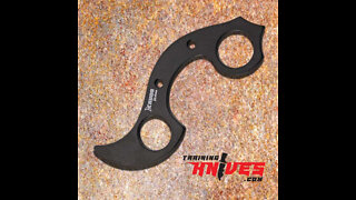 Krudo Knives SNAGGETTE Controller Aluminum Reverse Karambit Trainer SNGTTAC