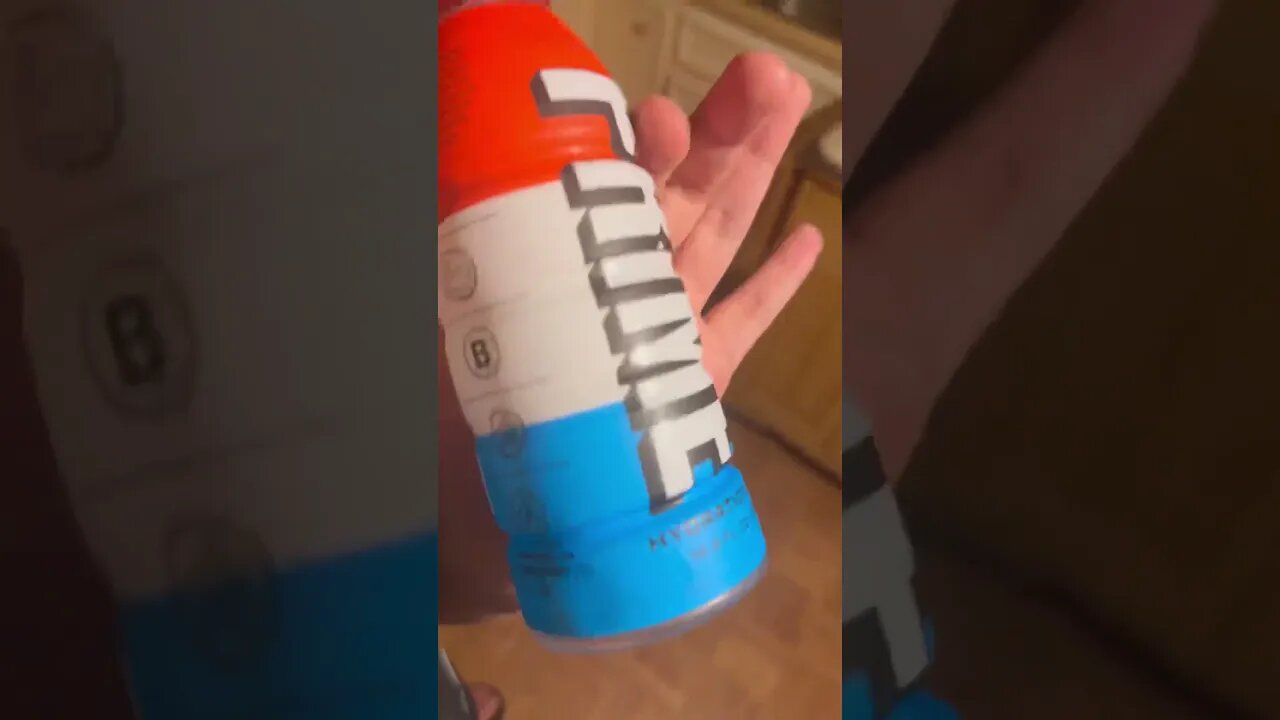 Blind man 👨‍🦯 tries #primehydration #trending #shorts its so... sweet 🤮