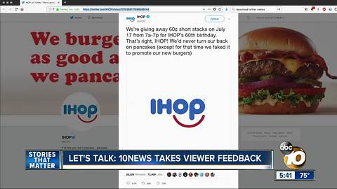 Let's Talk: Too Many Fast Food Stories!