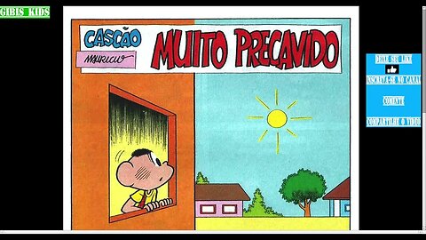 Cascão Muito Precavido