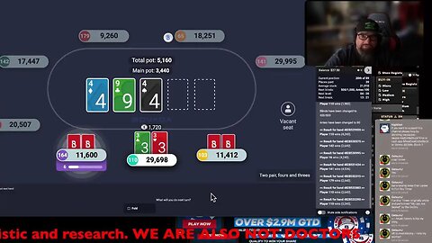 Live Poker Tournament part 2