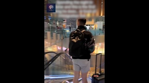 When Luggage Falls🧳💼🤪