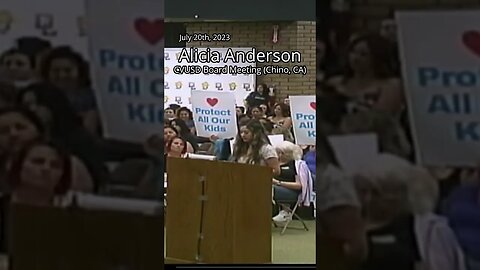 Alicia Anderson Public Comment - CVUSD Board Meeting (07-20-2023)