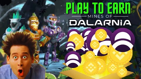 $20/hr Playing Mines of Dalarnia Play To Earn NFT Game