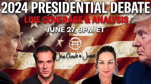 LIVE COVERAGE: 2024 PRESIDENTIAL DEBATE with JANINE & JC - JUNE 27