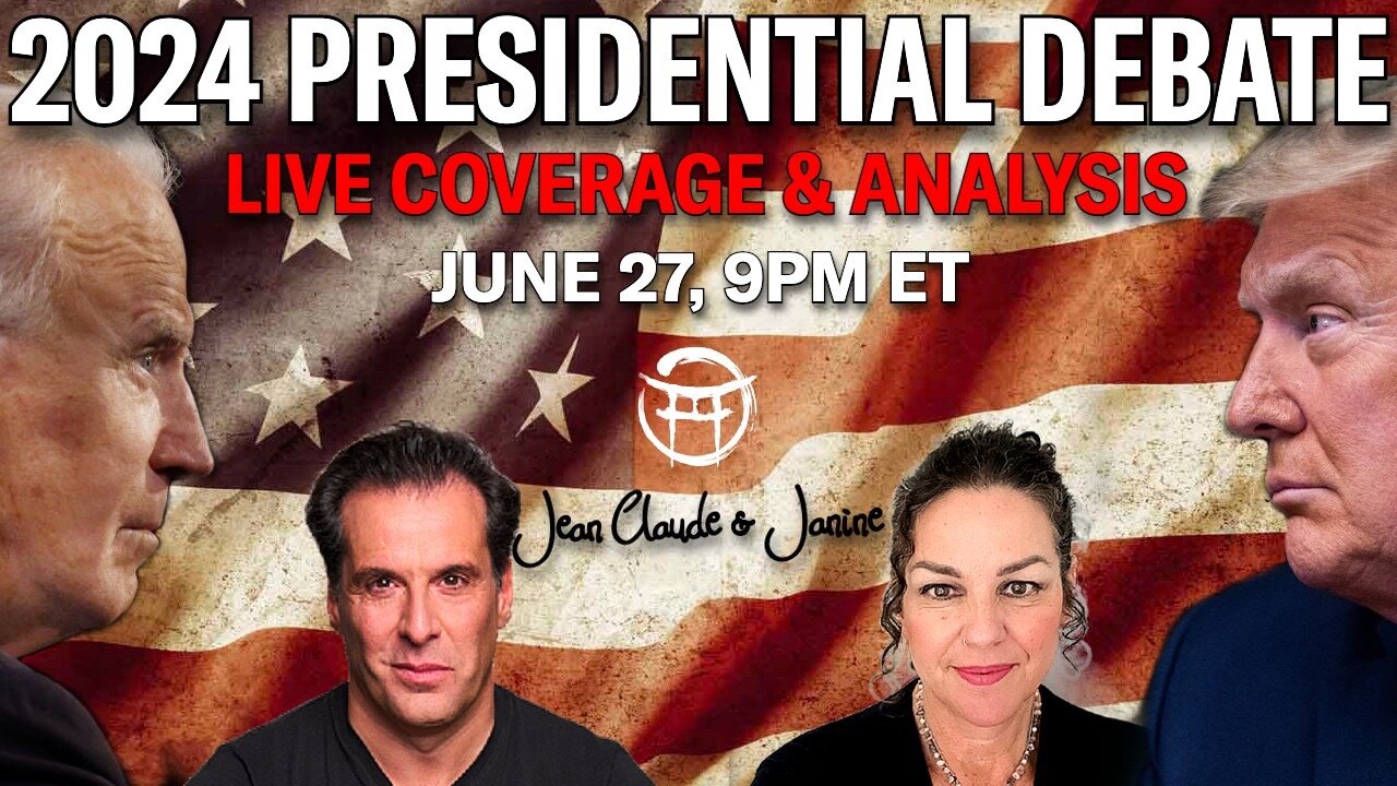 LIVE COVERAGE: 2024 PRESIDENTIAL DEBATE with JANINE & JC - JUNE 27