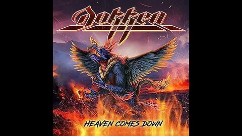 Dokken - Over The Mountain (Lyric Video)