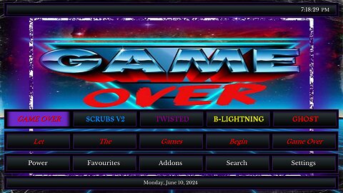 Game Over Brand New Kodi Build - Set. It. Off. 666