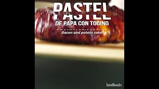 Potato Cake with Bacon