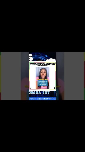 Being a women is not a feeling