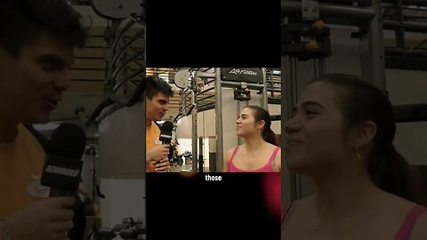 What Motivates Girls To Come To The Gym? #shorts