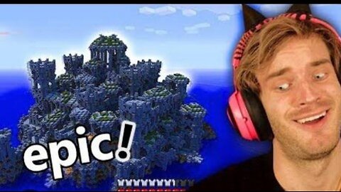 I found an OCEAN TEMPLE in Minecraft! (epic) - part 11