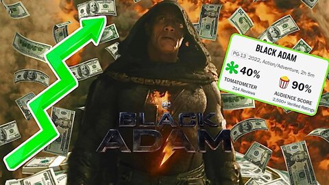 HUGE $140M Global Box Office For Black Adam After Critics TRASH Film