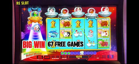 INVADERS RETURN From The PLANET MOOLAH Slot Machine BONUS 🦜BIG WIN 🦜67 FREE GAMES 😳