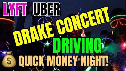 💰 Uber Lyft Fast-Thinking Concert Driving 🚘 No Traffic!