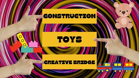 Creative Play Construction Toys: Build Bridge