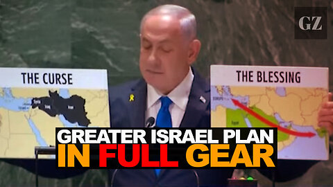 Netanyahu unveils Greater Israel plan at UN