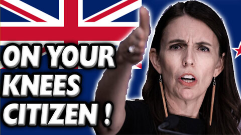 Ardern New Zealand Gone Wild Old Man Knocked Out Covid Anti-Mandate Protestor