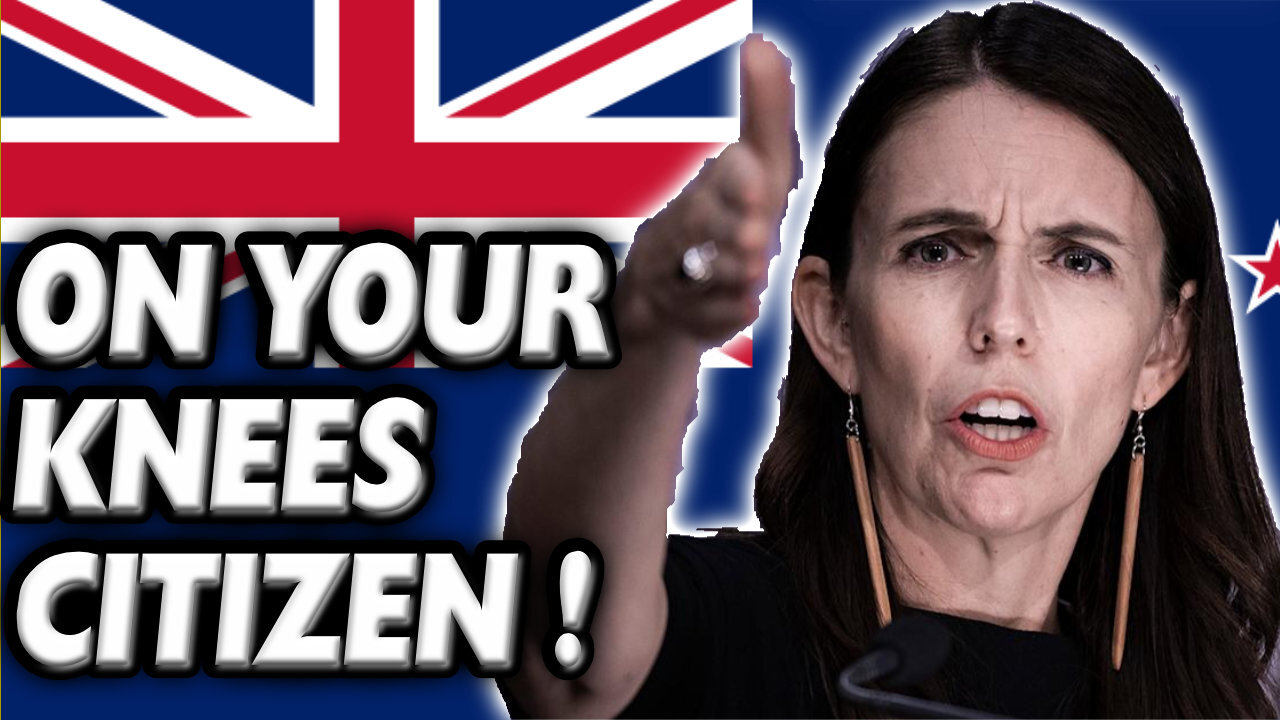 Ardern New Zealand Gone Wild Old Man Knocked Out Covid Anti-Mandate Protestor