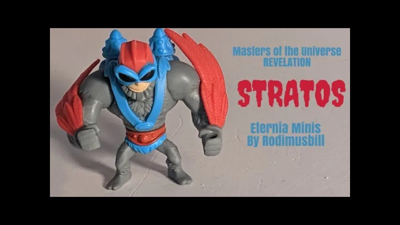 Masters of the Universe STRATOS Eternia Mini Figure Review and Cool Comlarisons by Rodimusbill