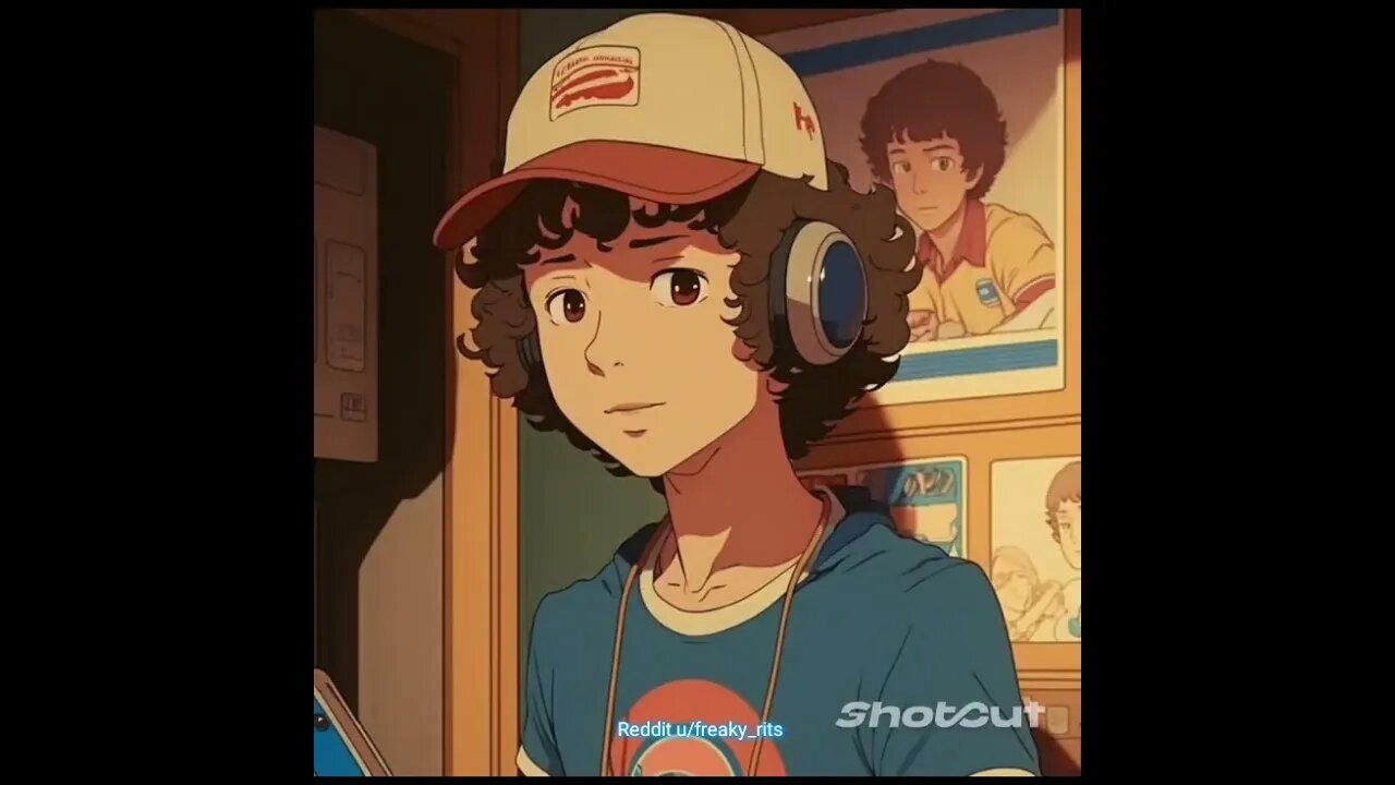 Stranger Things - Studio Ghibli Version