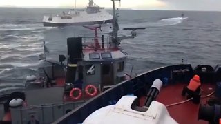 Russia Seizes 3 Ukrainian Naval Vessels As Tensions Escalate