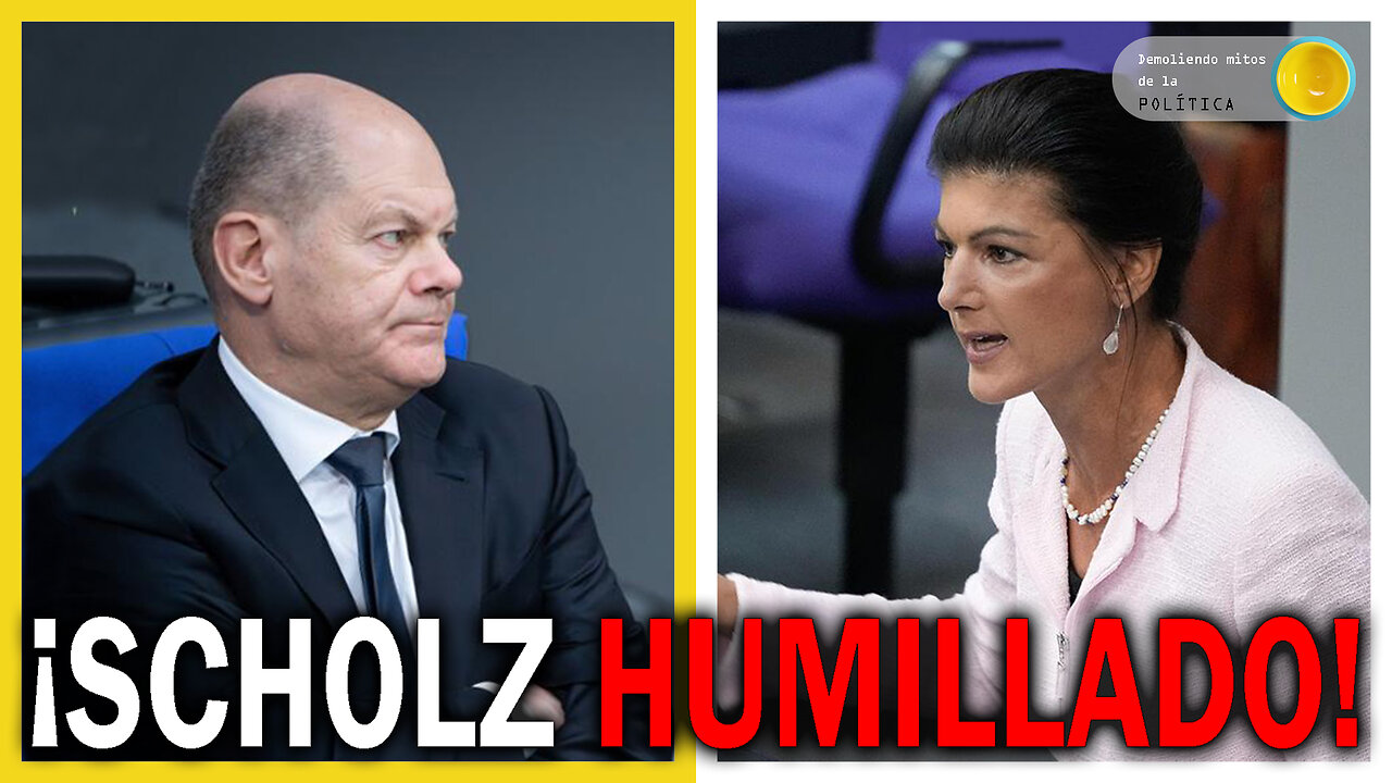 ¡SCHOLZ HUMILLADO! Sahra Wagenknecht desenmascara al canciller alemán en el Bundestag - DMP VIVO 186