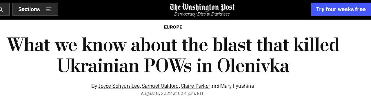 Ukraine killed its own soldiers and the US has to admit it !!!