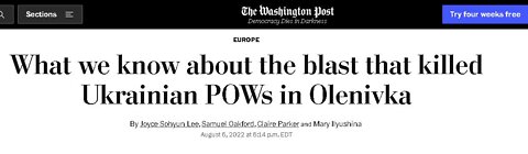 Ukraine killed its own soldiers and the US has to admit it !!!