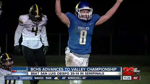 BCHS moving on to semifinals after 35-14 win over San Luis Obispo
