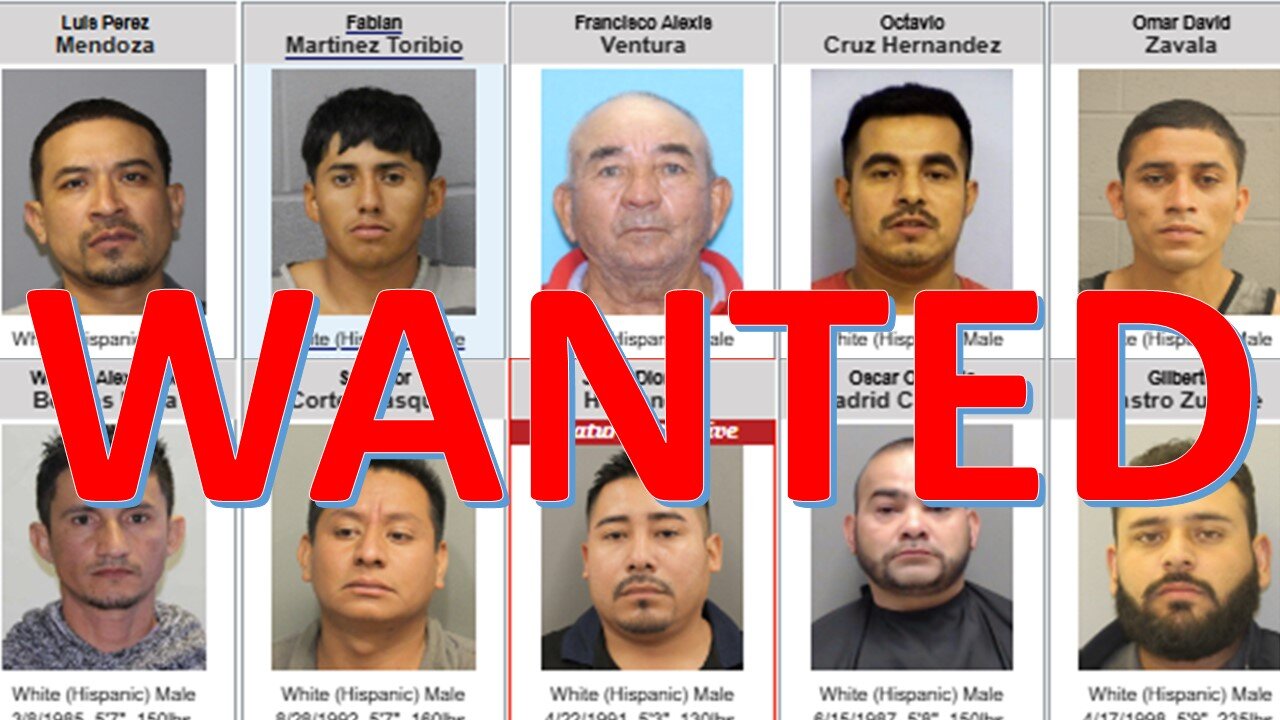 Texas' Top 10 Most Wanted Illegal Immigrants