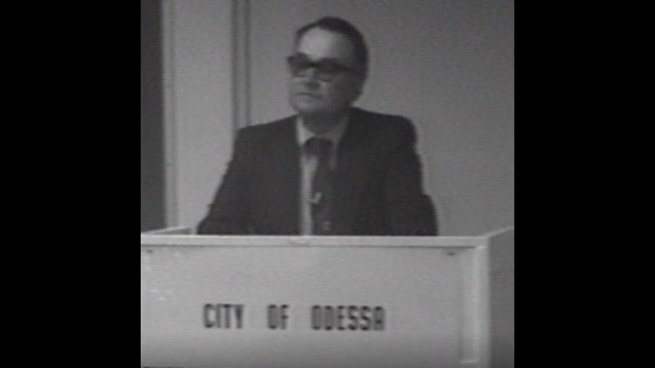 Dr. Charles Z.K. Mitis teaching EMT Class to Odessa Firefighters on November 7, 1973