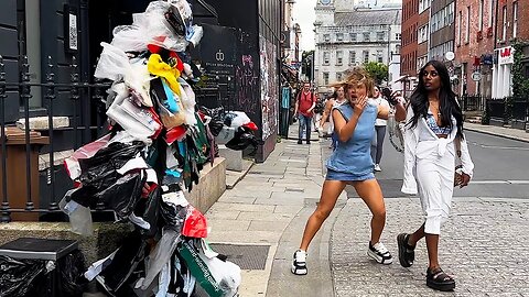 Try not to run Trashman Prank