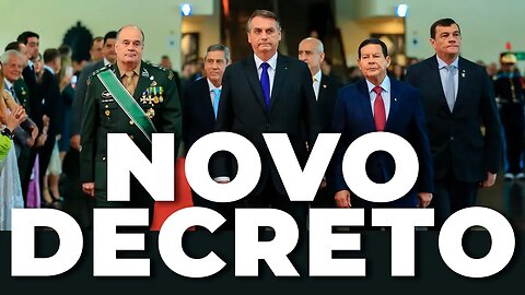 NOVO DECRETO DE BOLSONARO - TODAS AS POLICIAS SERÃO COMANDADAS PELAS FORÇAS ARMADAS