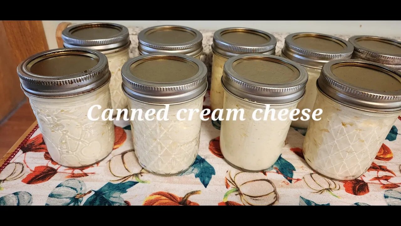 Canning cream cheese #rebelcanners #preservingfood @Fyreflye's Follies Not USDA approved