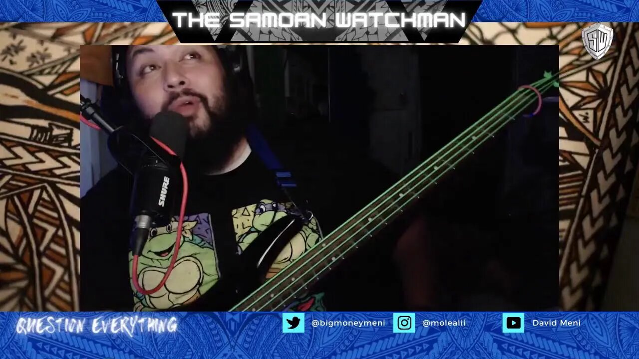 Relaxing and Bassing along #bass #Samoan #chill