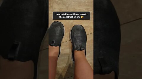 It's a good thing that they are washable! Thanks @skechers! #construction #skechers #flippinghouses