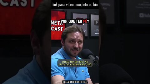 “ RELIGIÃO É UM FATOR QUE PODE SIM PROTEGER…” com Daniel Gontijo | Planeta Podcast #shorts