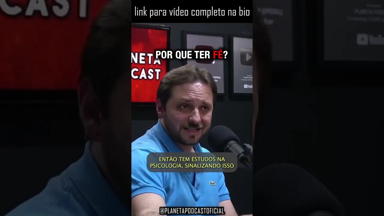 “ RELIGIÃO É UM FATOR QUE PODE SIM PROTEGER…” com Daniel Gontijo | Planeta Podcast #shorts