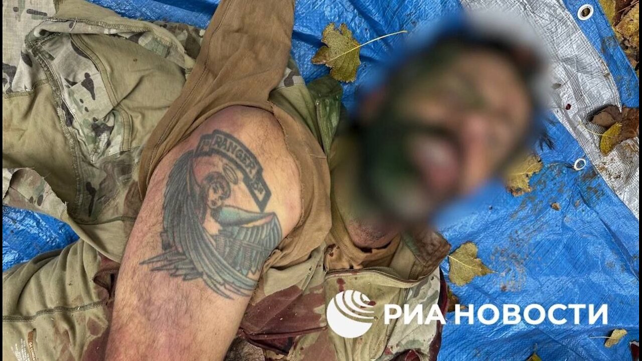 Destroyed Ukrainians and member of 2nd Battalion, 75th Ranger Regiment of the United States.