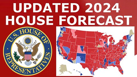 Updated 2024 House Map Prediction (October 8, 2024)