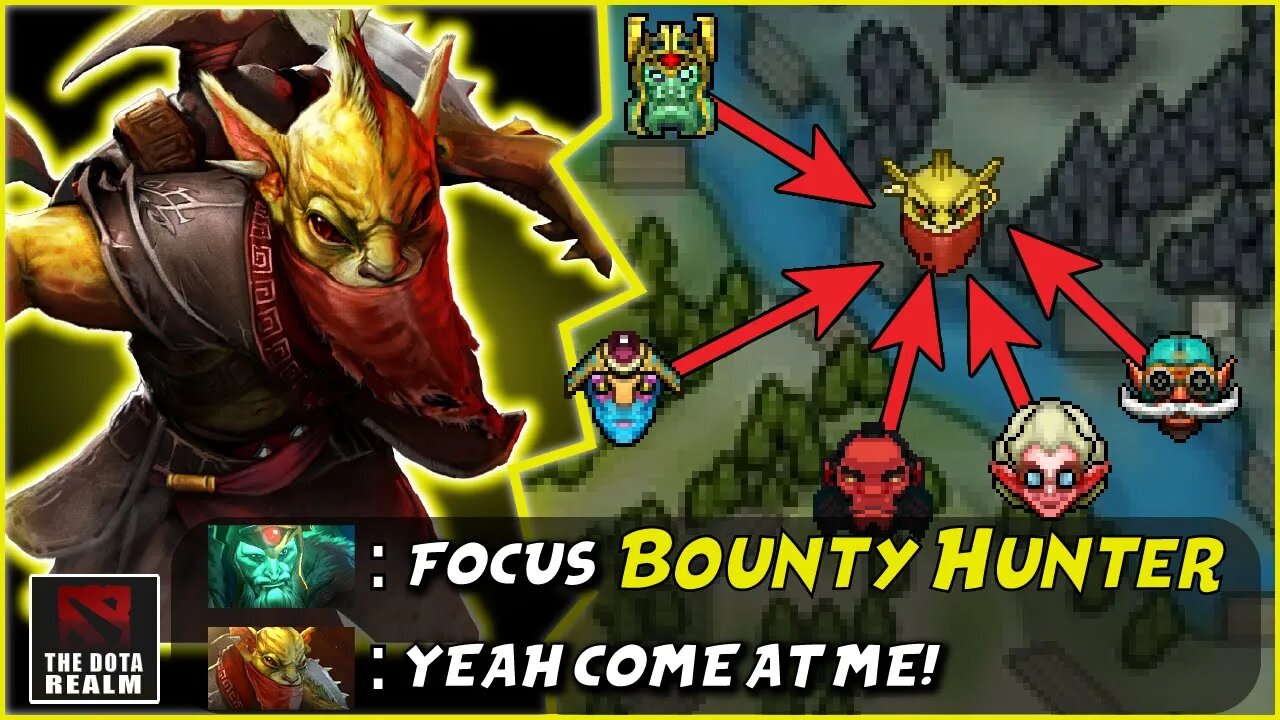 Maximizing Bounty Hunter Full Potential in Dota 2!