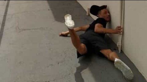 What happens when you kick an imaginary soccer ball