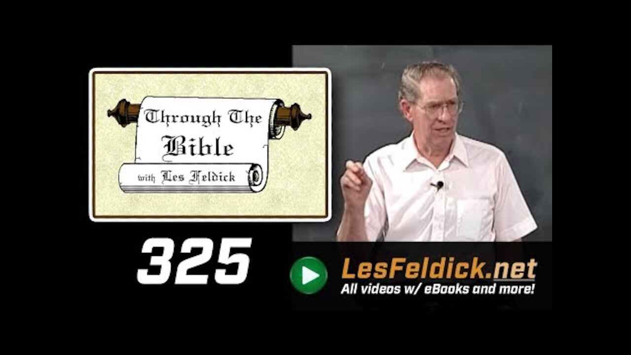 325 - Les Feldick [ 28-1-1 ] Order of the Lord's Table