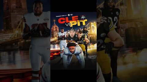 One Minute Monday! Monday Night Football, who you got? #NFL #Steelers #Browns #Football #Sports