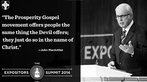 PROSPERITY GOSPEL TEACHES SATANIC DOCTRINE IN THE NAME OF JESUS CHRIST (More Info In Description Box)