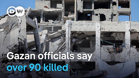Israel airstrike on Gaza school leads to condemnation from EU officials | DW News