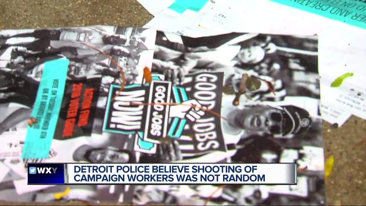 Campaign workers shot in Detroit 'a targeted hit, retaliation'